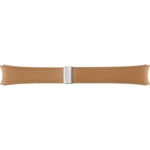 SAMSUNG Galaxy Watch 6, 5, 4 Series Hybrid EcoLeather Band, Wide, Magnetic Brown main image 5